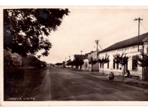 Vrbová Lhota Poděbradská ulice historické foto rok cca. 1959